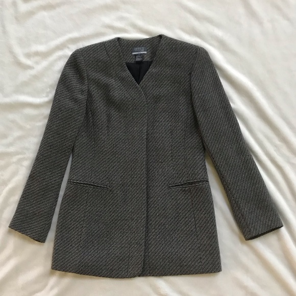Lafayette 148 New York Jackets & Blazers - Lafayette 148 New York collarless Blazer-petite 2
